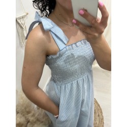 VESTIDO TIRANTES AZUL BY MUSE