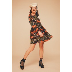 VESTIDO CORTO GALAXIA FOXES BY SMILE