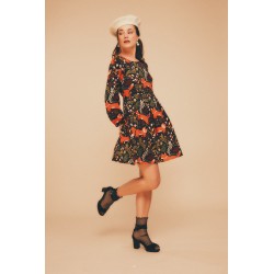 VESTIDO CORTO GALAXIA FOXES BY SMILE