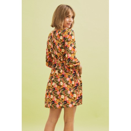 VESTIDO CORTO GALAXIA FLOR BY SMILE