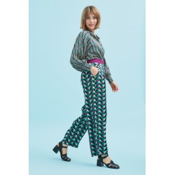 PANTALON NEPTUNO UFO VERDE BY SMILE