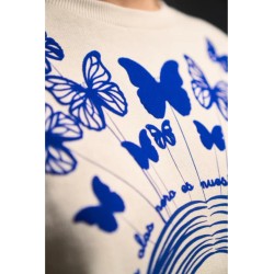 SUDADERA MARIPOSAS BY ANABEL LEE