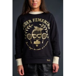 SUDADERA PODER FEMENINO BY ANABEL LEE