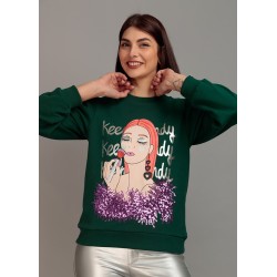 SUDADERA GLAMOUR BY KEEP & TRENDY