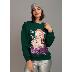 SUDADERA GLAMOUR BY KEEP & TRENDY