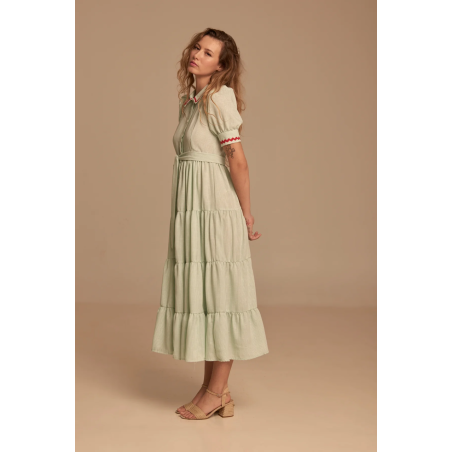 VESTIDO CANDY RAYA VERDE BY MAGGIE SWEET