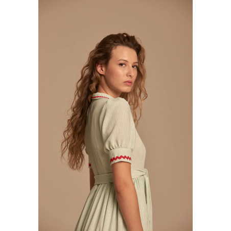 VESTIDO CANDY RAYA VERDE BY MAGGIE SWEET