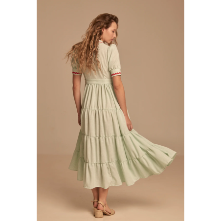 VESTIDO CANDY RAYA VERDE BY MAGGIE SWEET