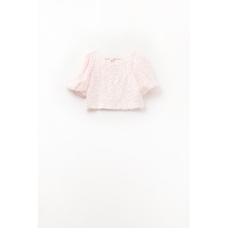 TOP ROSA LENTEJUELAS BY Q2