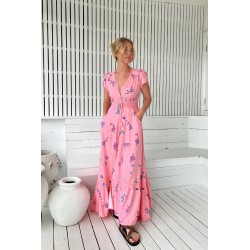 VESTIDO LARGO ROMI WILD BERRY BY JAASE