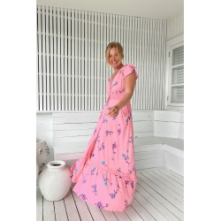 VESTIDO LARGO ROMI WILD BERRY BY JAASE