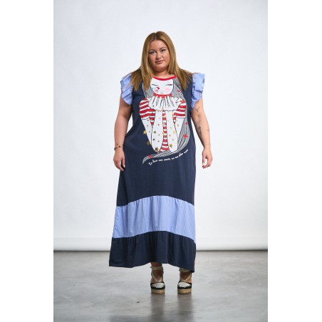 VESTIDO BARQUITO BY ANABEL LEE