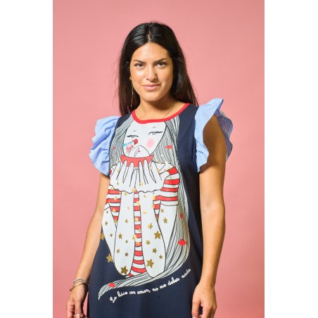 VESTIDO BARQUITO BY ANABEL LEE