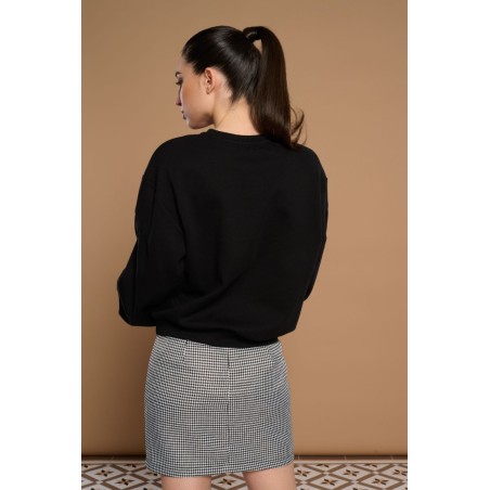 SUDADERA BLACK ROSE BY MINUETO