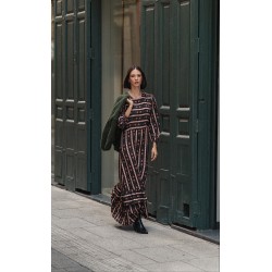 VESTIDO CHARLOTTE RAYAS BY CASTAÑO DE INDIAS