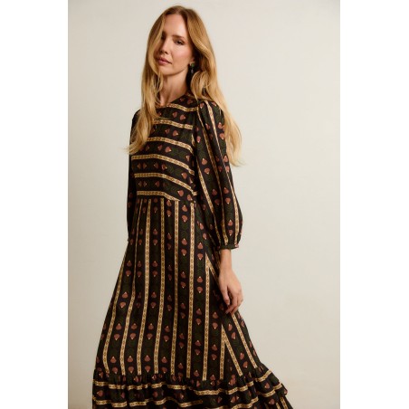 VESTIDO CHARLOTTE RAYAS BY CASTAÑO DE INDIAS