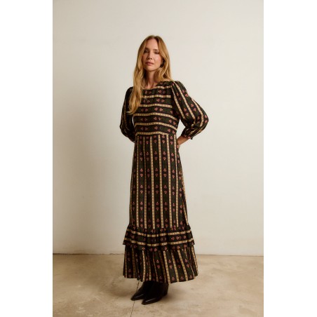 VESTIDO CHARLOTTE RAYAS BY CASTAÑO DE INDIAS