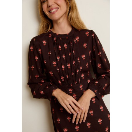 VESTIDO MARAIS MARRÓN BY CASTAÑO DE INDIAS