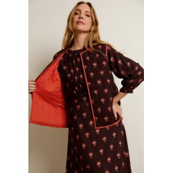 VESTIDO MARAIS MARRÓN BY CASTAÑO DE INDIAS