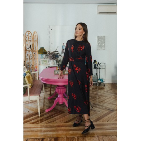 VESTIDO MARAIS NEGRO BY CASTAÑO DE INDIAS