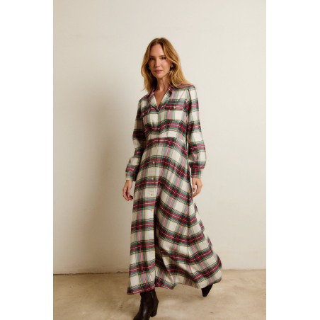 VESTIDO TOULOUSE CUADROS BY CASTAÑO DE INDIAS