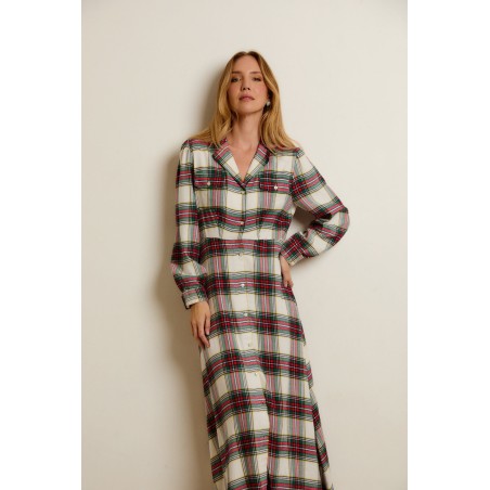 VESTIDO TOULOUSE CUADROS BY CASTAÑO DE INDIAS