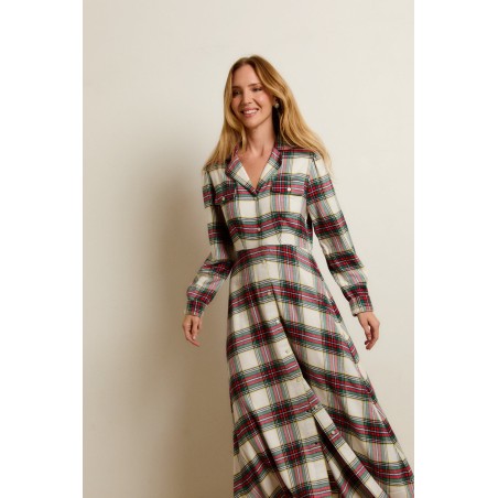 VESTIDO TOULOUSE CUADROS BY CASTAÑO DE INDIAS