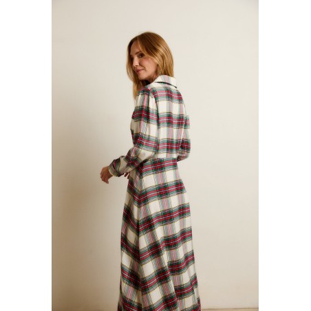 VESTIDO TOULOUSE CUADROS BY CASTAÑO DE INDIAS