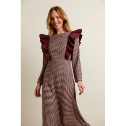 VESTIDO MARILYN BURDEOS BY CASTAÑO DE INDIAS