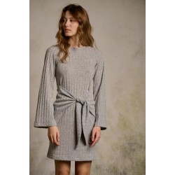 VESTIDO GALA GRIS BY MAGGIE SWEET