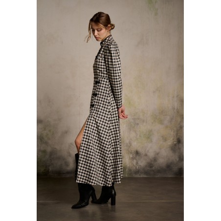 Vestido Rita Blanco/Negro by Maggie Sweet