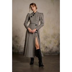 Vestido Rita Blanco/Negro by Maggie Sweet