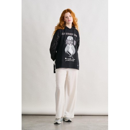 SUDADERA SUPERHEROÍNA BY ANABEL LEE