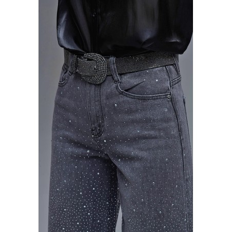 VAQUEROS NEGROS DE PATA ANCHA BY Q2