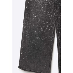 VAQUEROS NEGROS DE PATA ANCHA BY Q2