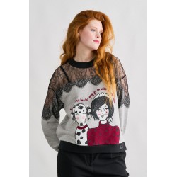 SUDADERA DÁLMATA BY ANABEL LEE