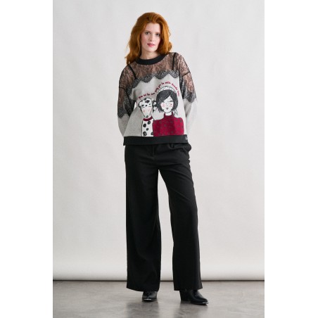 SUDADERA DÁLMATA BY ANABEL LEE