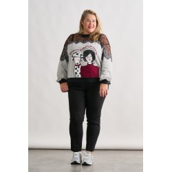 SUDADERA DÁLMATA BY ANABEL LEE