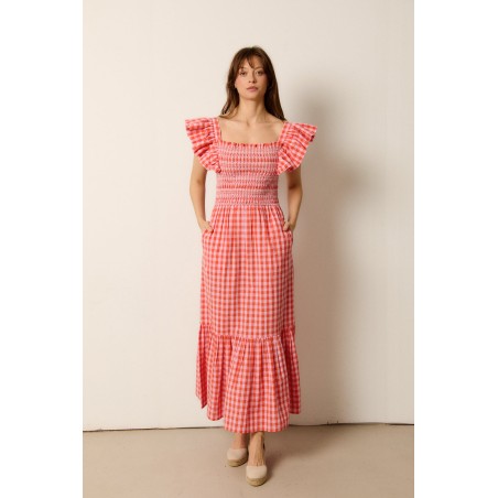 VESTIDO DALIA VICHY BY CASTAÑO DE INDIAS