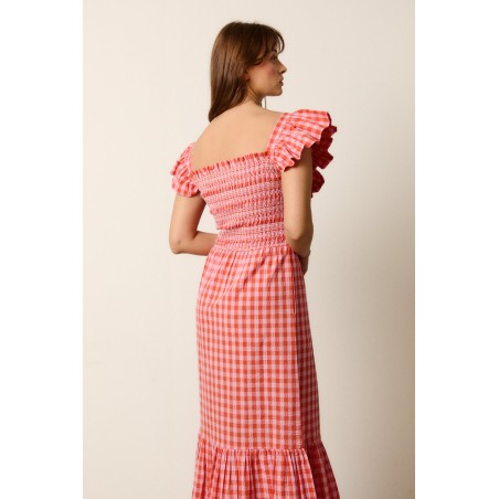 VESTIDO DALIA VICHY BY CASTAÑO DE INDIAS