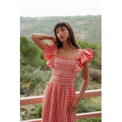 VESTIDO DALIA VICHY BY CASTAÑO DE INDIAS