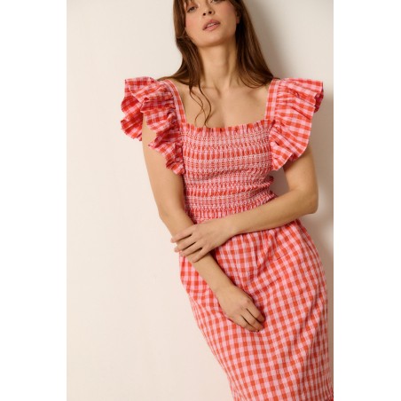 VESTIDO DALIA VICHY BY CASTAÑO DE INDIAS