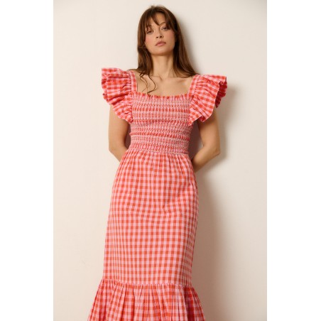 VESTIDO DALIA VICHY BY CASTAÑO DE INDIAS