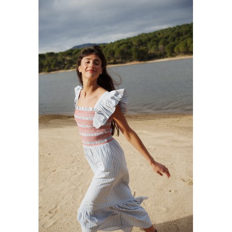 VESTIDO DALIA RAYAS BY CASTAÑO DE INDIAS