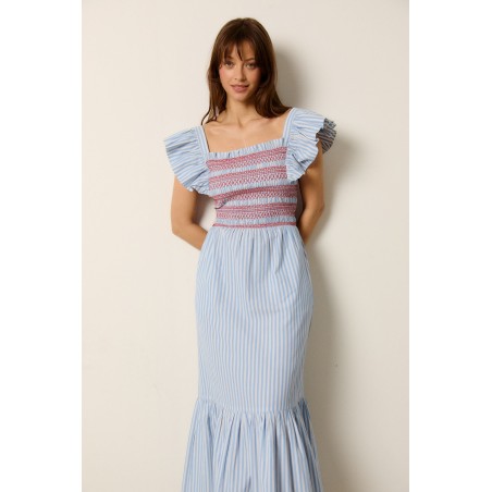 VESTIDO DALIA RAYAS BY CASTAÑO DE INDIAS