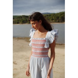 VESTIDO DALIA RAYAS BY CASTAÑO DE INDIAS