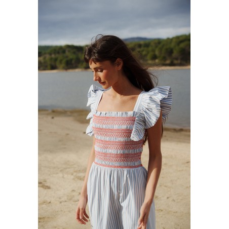 VESTIDO DALIA RAYAS BY CASTAÑO DE INDIAS