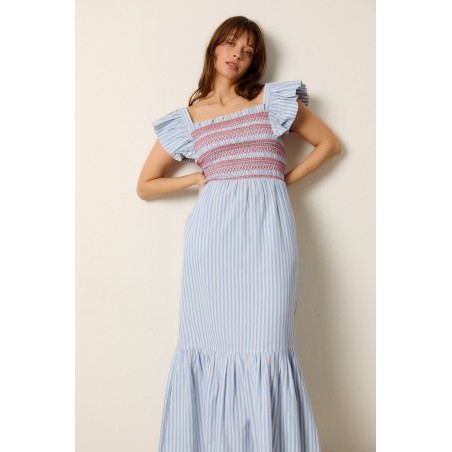 VESTIDO DALIA RAYAS BY CASTAÑO DE INDIAS