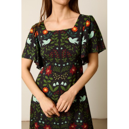 VESTIDO MARGOT JARDÍN BY CASTAÑO DE INDIAS