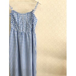 VESTIDO ALICIA VICHY AZUL